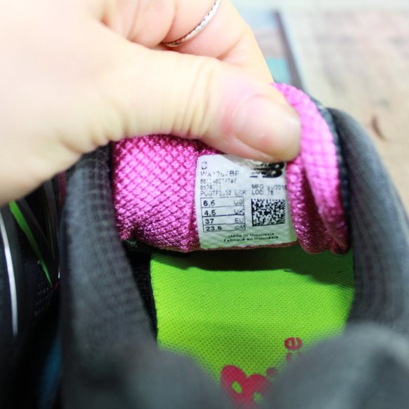 New Balance N2 Gray Purple Mesh Cross Training Running Shoes Size 6.5 - Picture 7 of 9